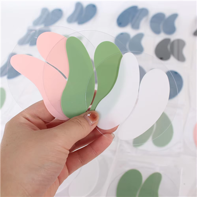 Endurnotanlegir sílikon augnplástrar